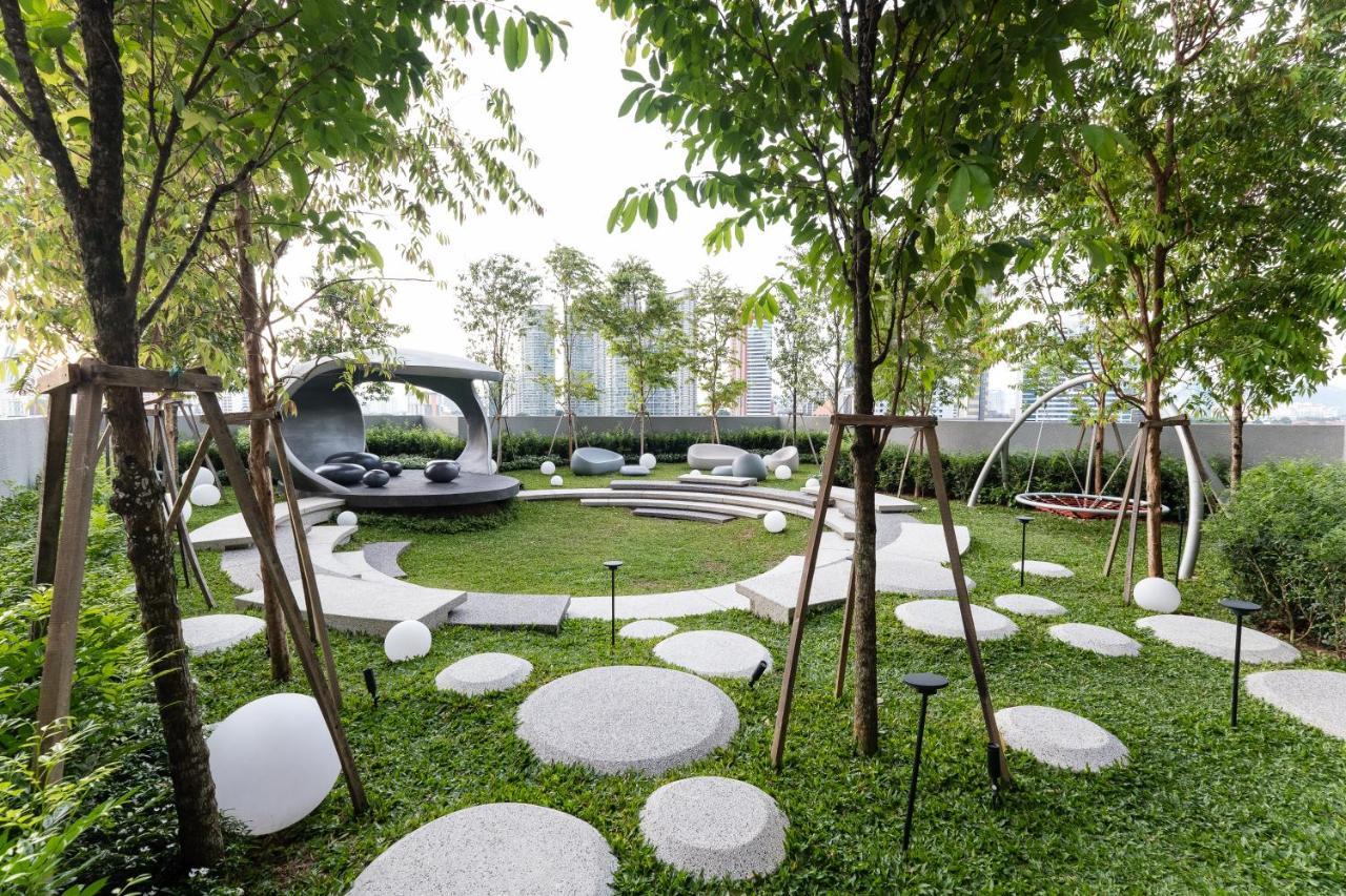 Scarletz Klcc Studio Suites 4 Pax Luxury Modern Style Wifi 100Mbps Kuala Lumpur Exteriér fotografie